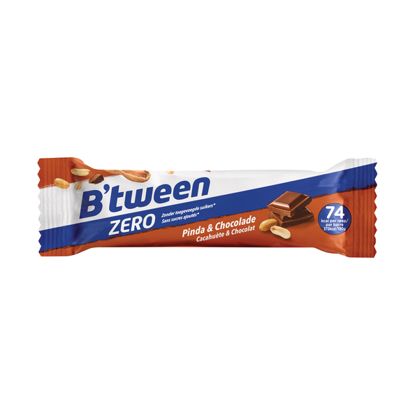 Hero b'tween zero pinda & chocolade 20 gr