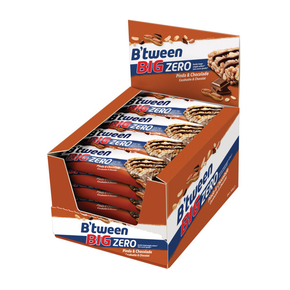 Hero b'tween big zero pinda en chocolade 40 gr - 1