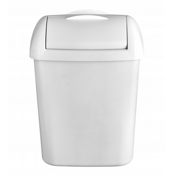 White quartz hygienebak 8 liter