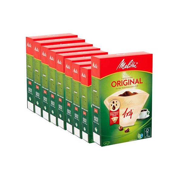 Melitta koffiefilterzakjes 1x4  doosje 80 stuks