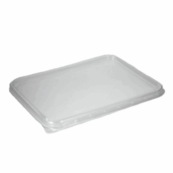 Deksel voor kilobak PP transparant 19.5 x 14 cm