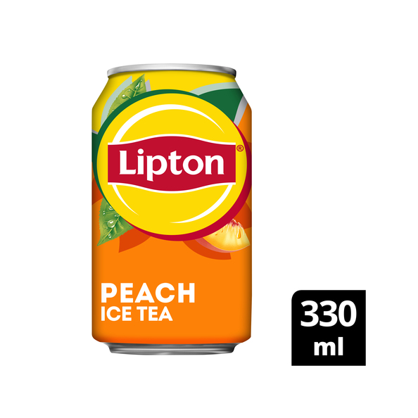 Lipton Ice Tea Peach No Bubbles blik 24 x 0.33 liter
