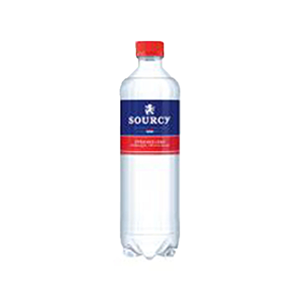Sourcy sprankelend mineraalwater pet 0.5 liter