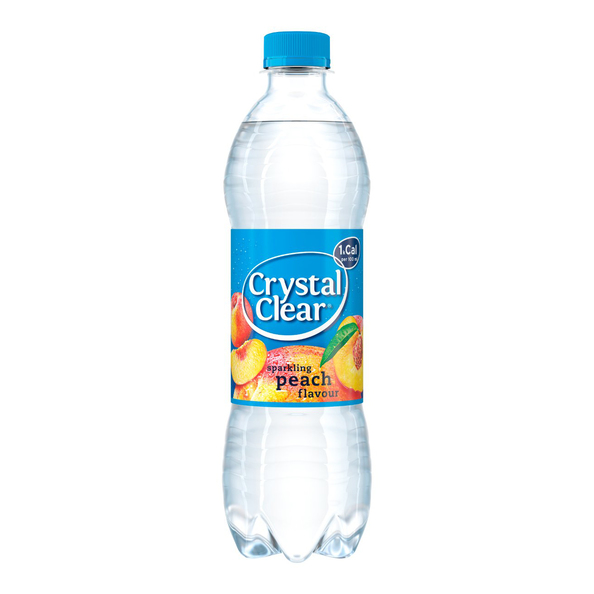 Crystal Clear peach pet 50 cl