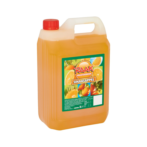 Raak vruchtensiroop sinaasappel 5 liter