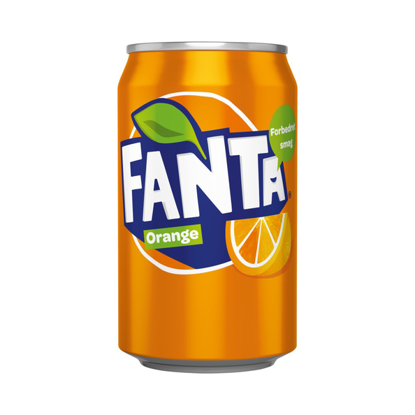 Fanta orange blik (DK) 33 cl