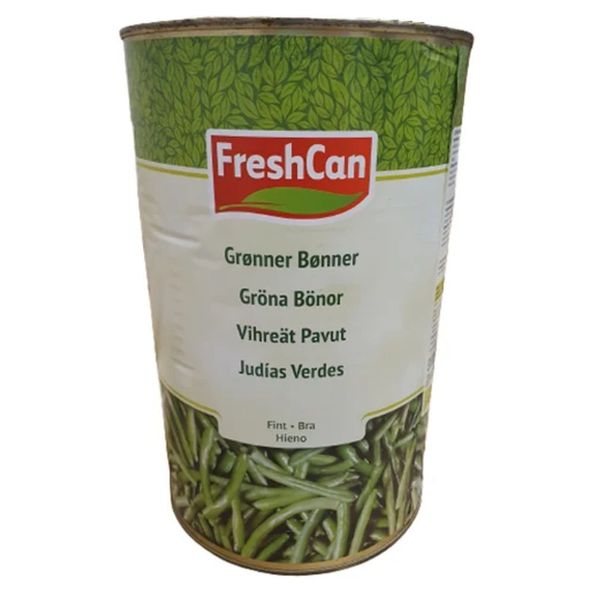 Freshcan haricots verts fijn blik 800 gr