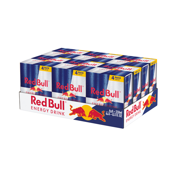Red Bull Energy Drink. 6x4-pack 250ml