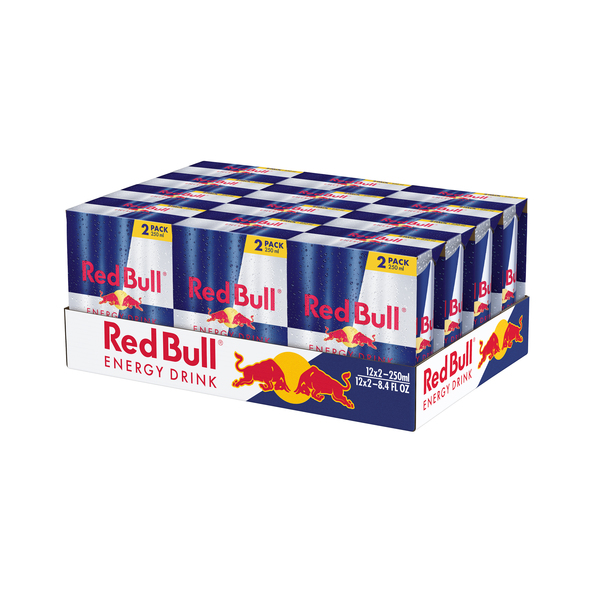 Red Bull Energy Drink. 12x2-pack 250ml
