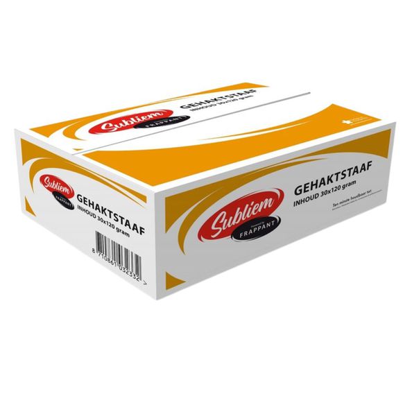 Subliem gehaktstaaf 120 gr