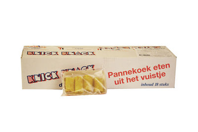 Veldt's pannenkoek naturel knick knack 100 gr