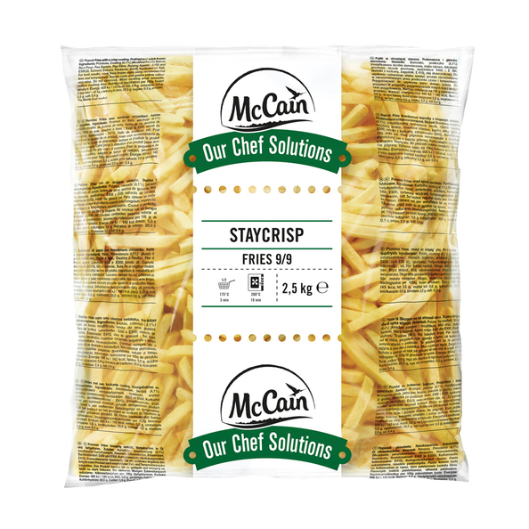 McCain frites 9/9 surecrisp 2.5 kg