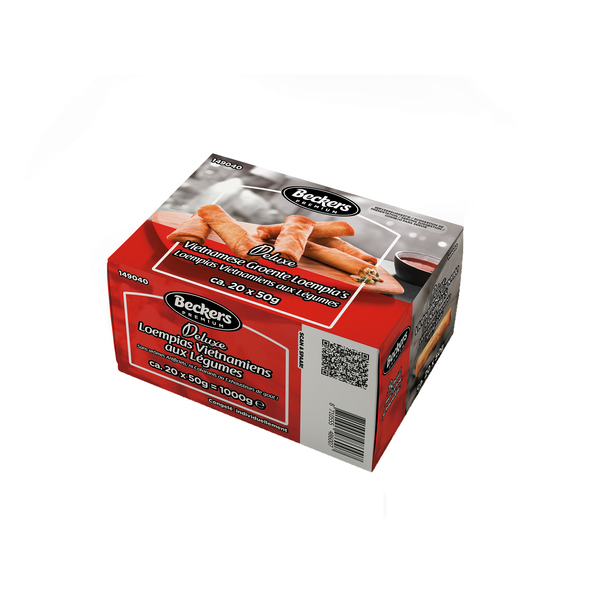 Beckers premium vietnamese loempia groenten 50 gr