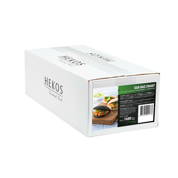 Hekos gua bao zwart 70 gr