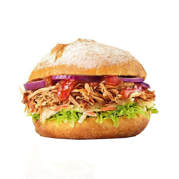 Salomon Pulled Pork Burger 100 Gr Vlees Assortiment Foox Groothandel