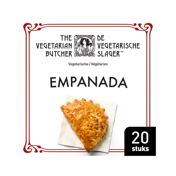De Vegetarische Slager empanada 20 x 112 gram