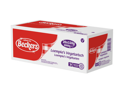 Beckers vegetarische loempia 150 gr