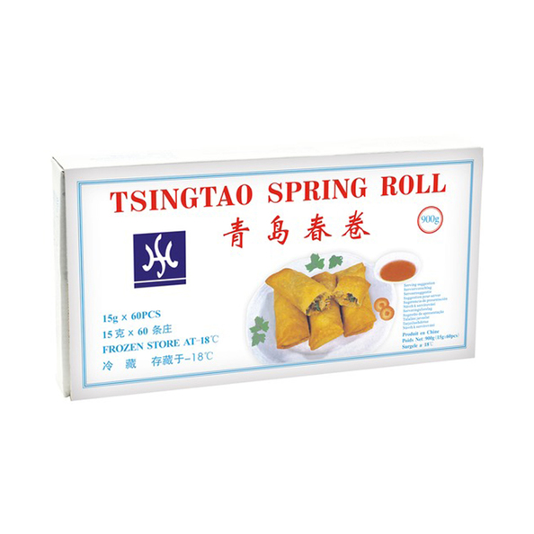 Tsingtao mini groenten loempia's 60x15gr. a10