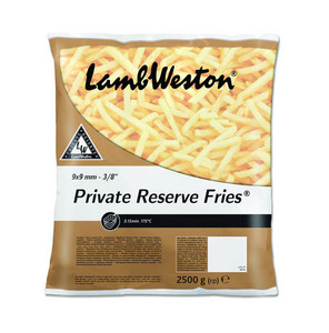 LambWeston private reserve fries 9 x 9 mm  2.5 kg F64