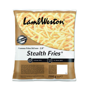 LambWeston stealth fries 9 x 9 mm 2.5 kg S04