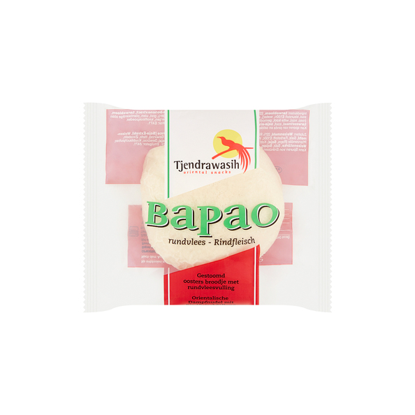 Tjendrawasih bapao rundvlees 120 gr