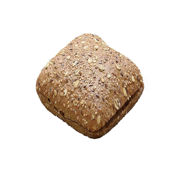 Pastridor sandwino wholegrain bun voorgesneden 12x12 cm 110 gr