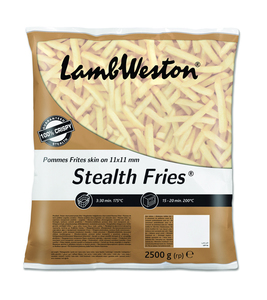 LambWeston stealth fries skin on 11 x 11 mm 2.5 kg S25