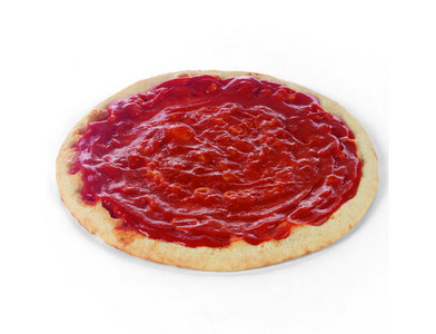 Schulstad pizzabodem met tomatensaus 26 cm 260 gr