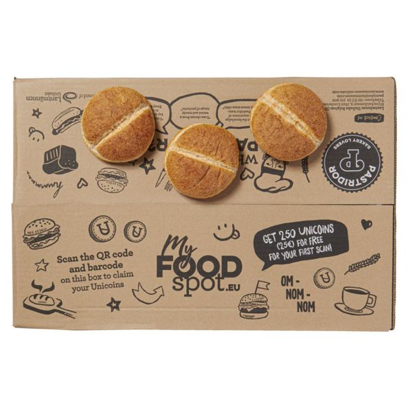Pastridor chili hamburger bun 89 gr - 1