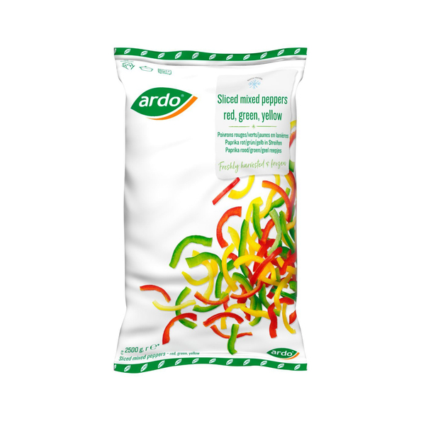 Ardo paprika rood/groen/geel 2.kg