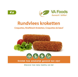 Va Foods rundvleeskroket glutenvrij 80 gram