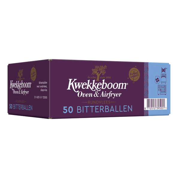 Kwekkeboom oven & airfryer bitterballen 25 gr