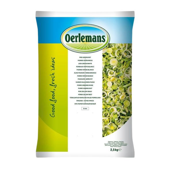 Oerlemans prei groen/wit 6 mm. 2.5 kg
