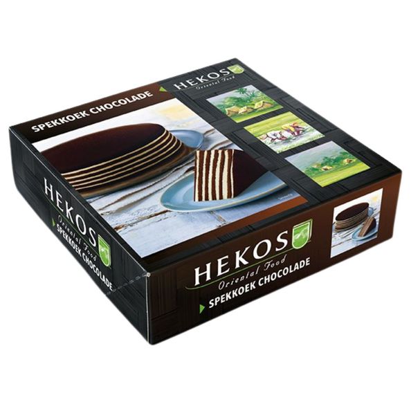 Hekos spekkoek chocolade 570 gr