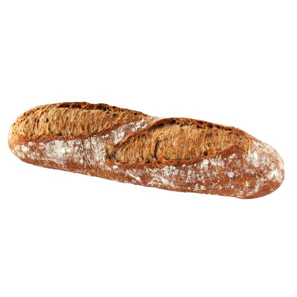 Diversi foods steenoven 1/2 baguette bruin 120 gr