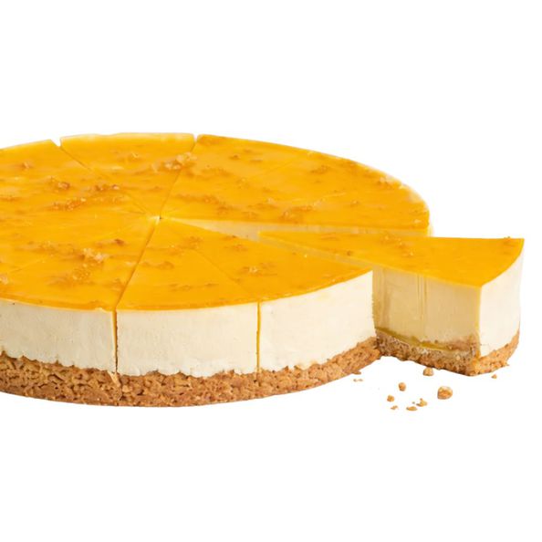 B.P. bavaroise mango/passievrucht taart 12 punten