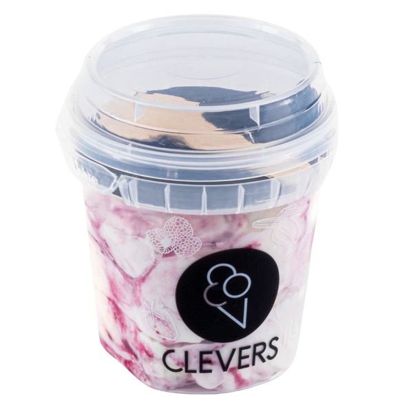 Clevers yoghurt bosvruchten ijs 200ml. a12