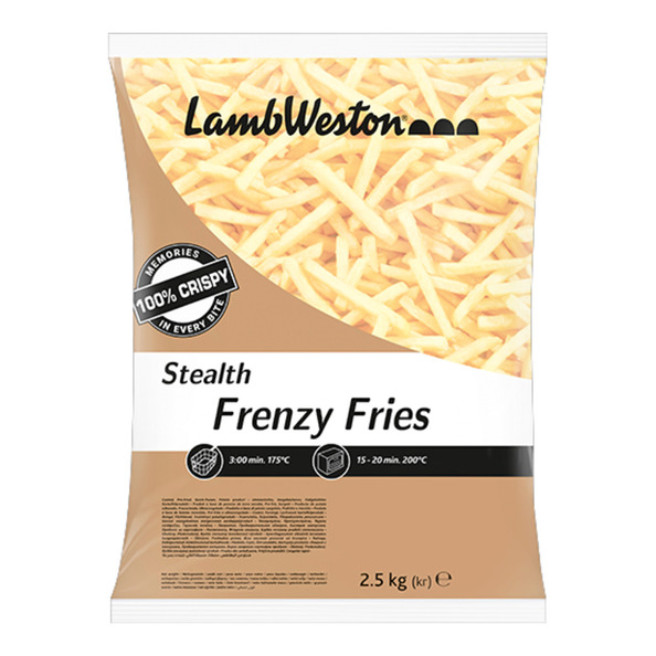 LambWeston frenzy fries 2.5 kg LWF111