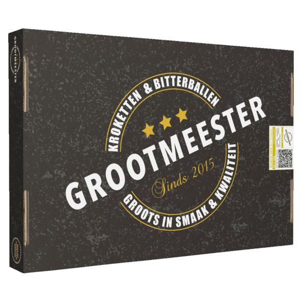Grootmeester hollandse garnalen kroket 80 gr