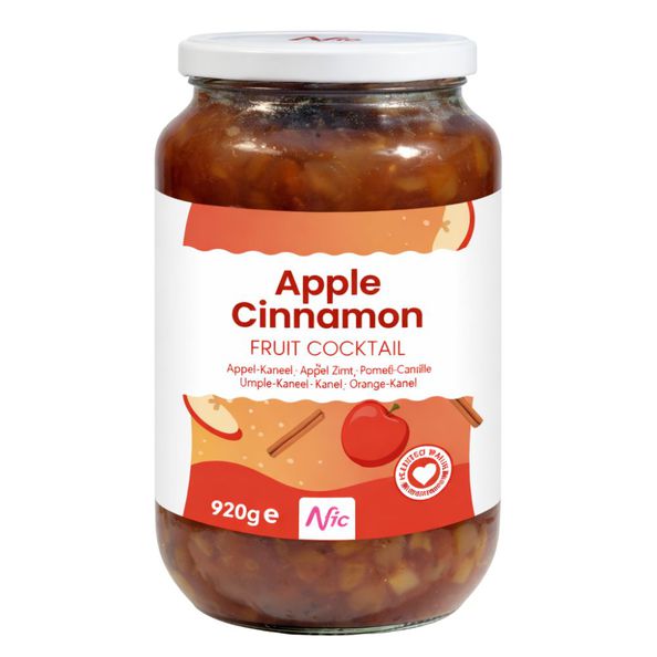 Nic appel kaneel fruitcocktail pot 920 gram