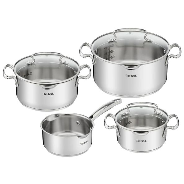 Tefal duetto+ 4-delige kookset