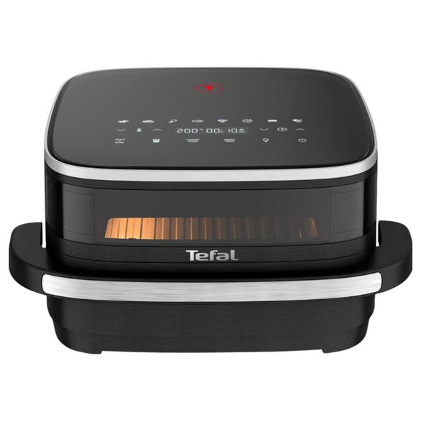 Tefal easy fry XL surface + pizzasnijder - 1