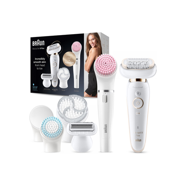 Braun silk epil 9 flex 9100 beautyset en epilator