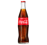 Coca-Cola regular glazen flesje 33 cl