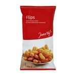 J T erdnussflips mit 33% erdnüssen 200gr. a12