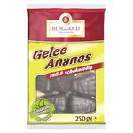 Berggold gelee ananas schokoliert 250gr. a20