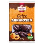 Berggold gelee aprikosen schokoliert 250gr. a20