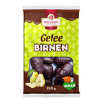 Berggold gelee birnen schokoliert 250gr. a20