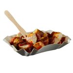 Curryworst in saus 2x2.5kg. a2