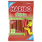 Haribo stixx strawberry 160gr. a18